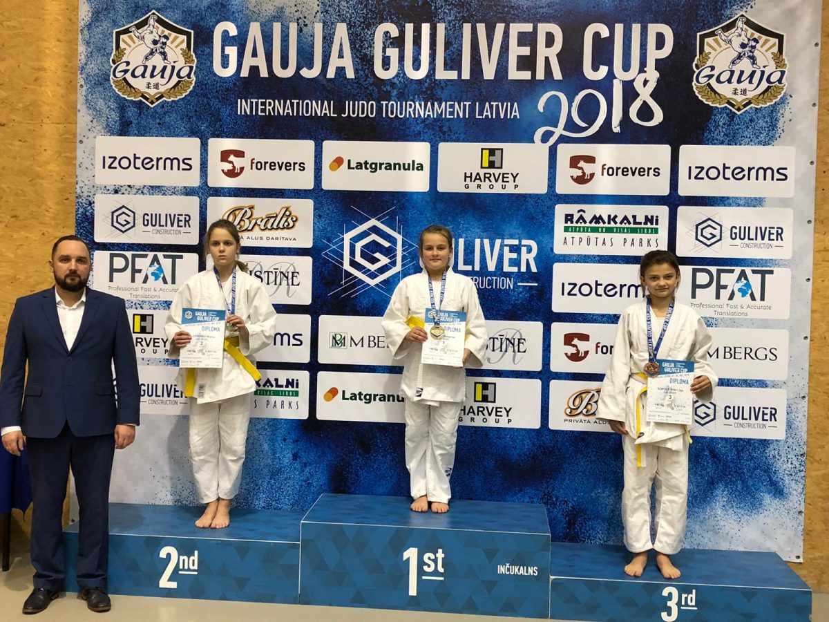 UZVARA IV STARPTAUTISKAJĀ DŽUDO TURNĪRĀ “GAUJA GULIVER CUP 2018”